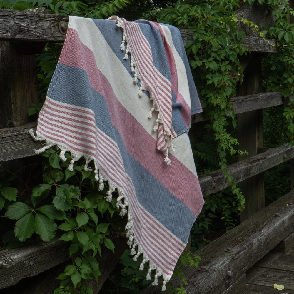 All Organic Cotton Turkish Peshtemal
